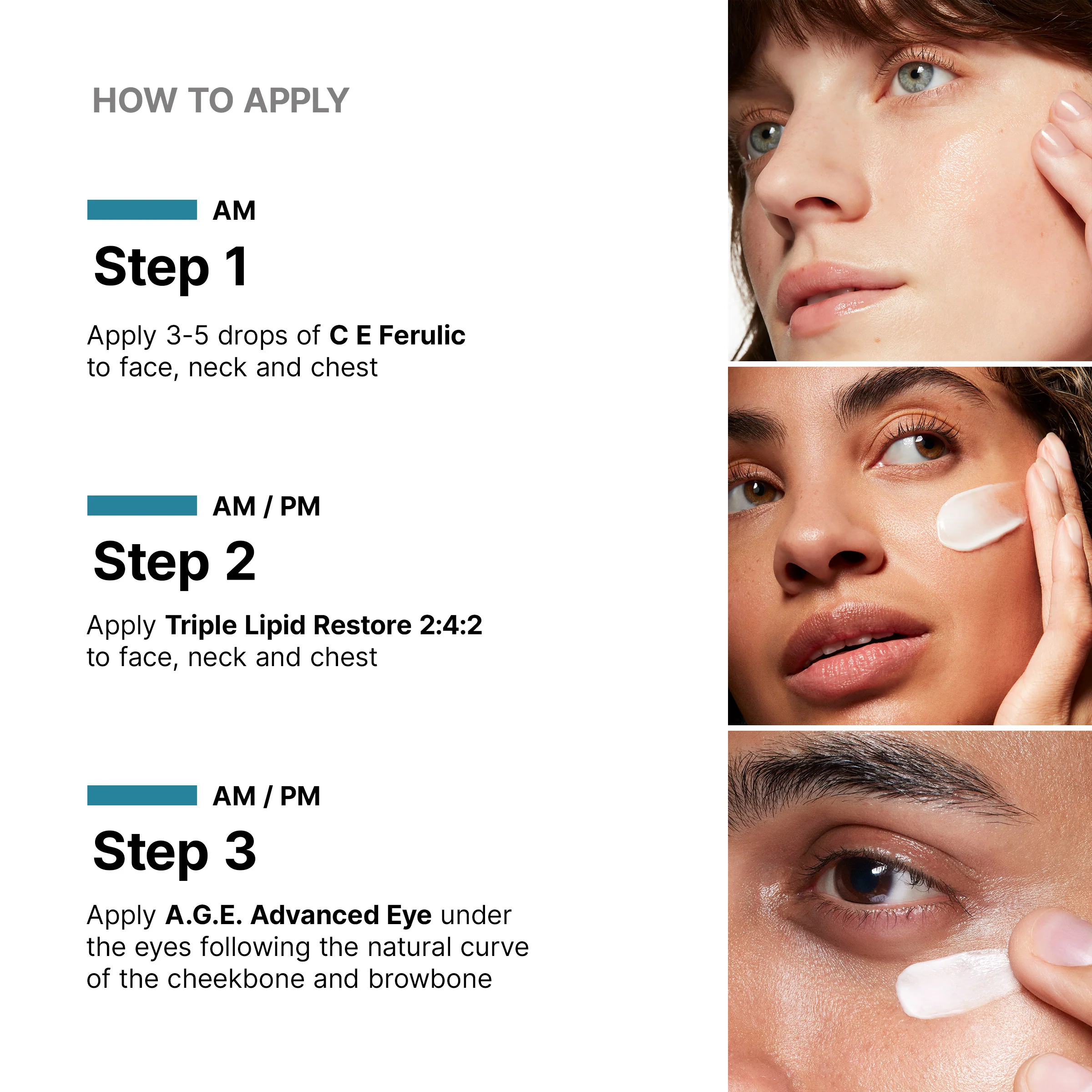 Brightening, Firming & Replenishing Eye and Face Regimen