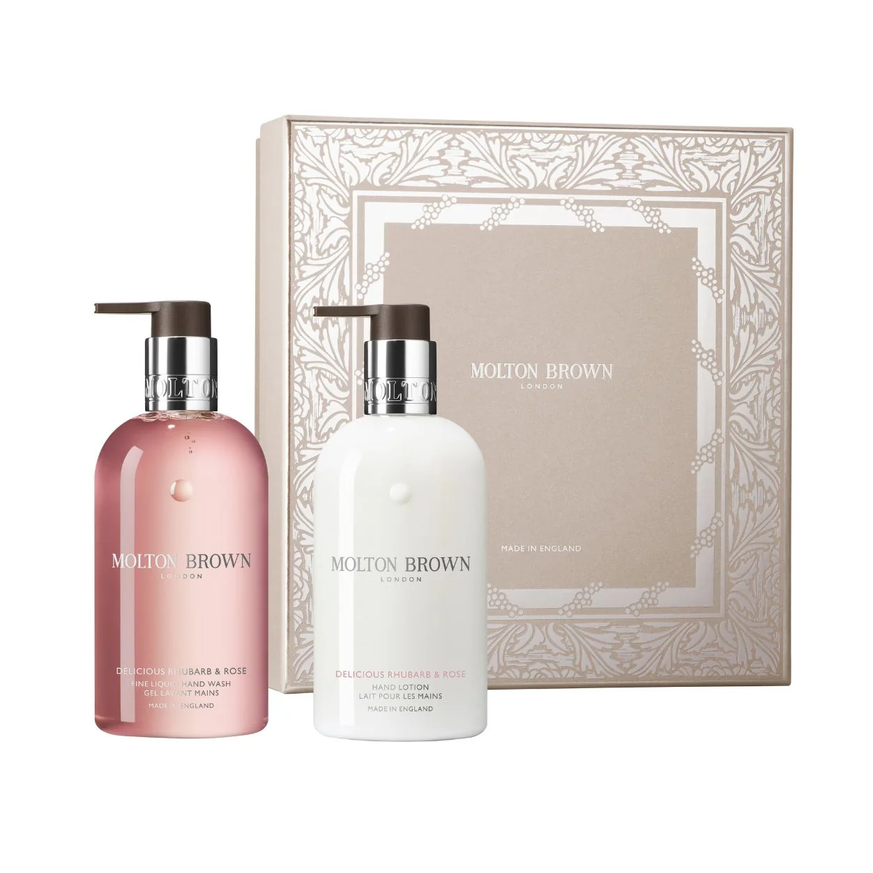 Delicious Rhubarb & Rose Hand Care Collection (Limited Edition)