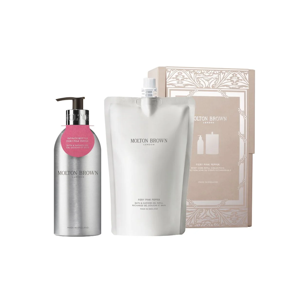 Fiery Pink Pepper Body Care Refill Collection (Limited Edition)