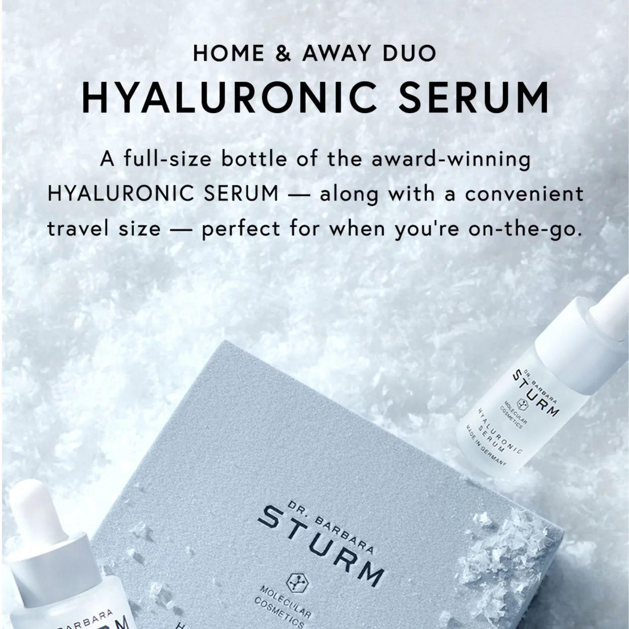 Hyaluronic Serum Home & Away Set