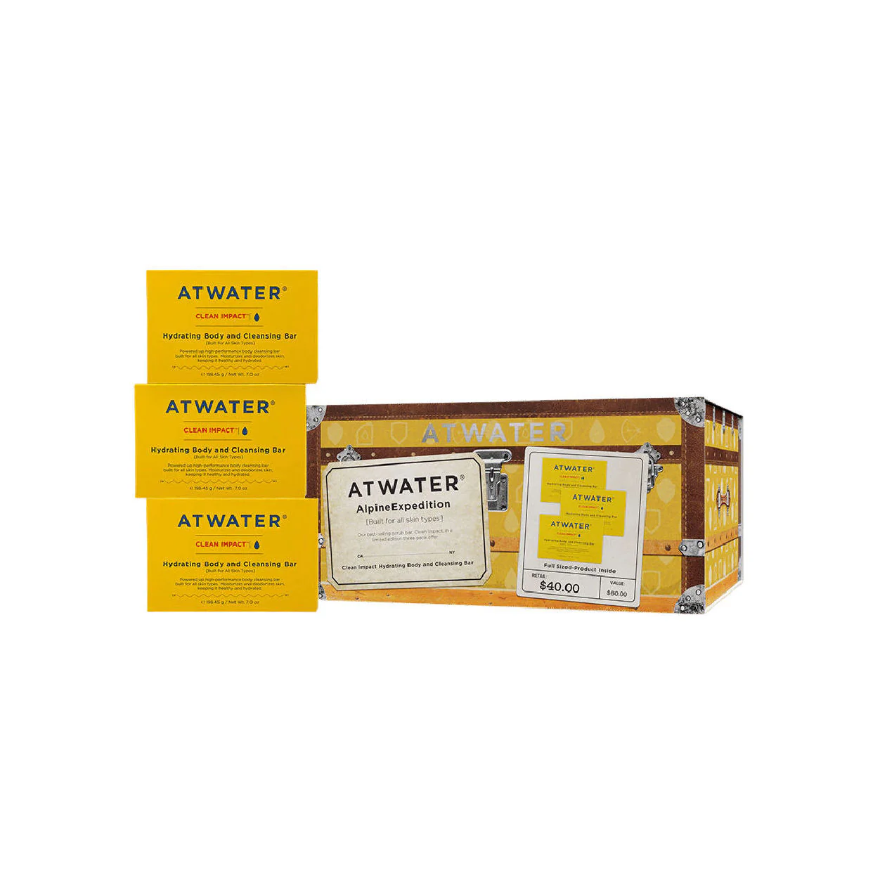 Alpine Expedition Holiday 2025 Bar Soap Gift Set (Limited Edition)
