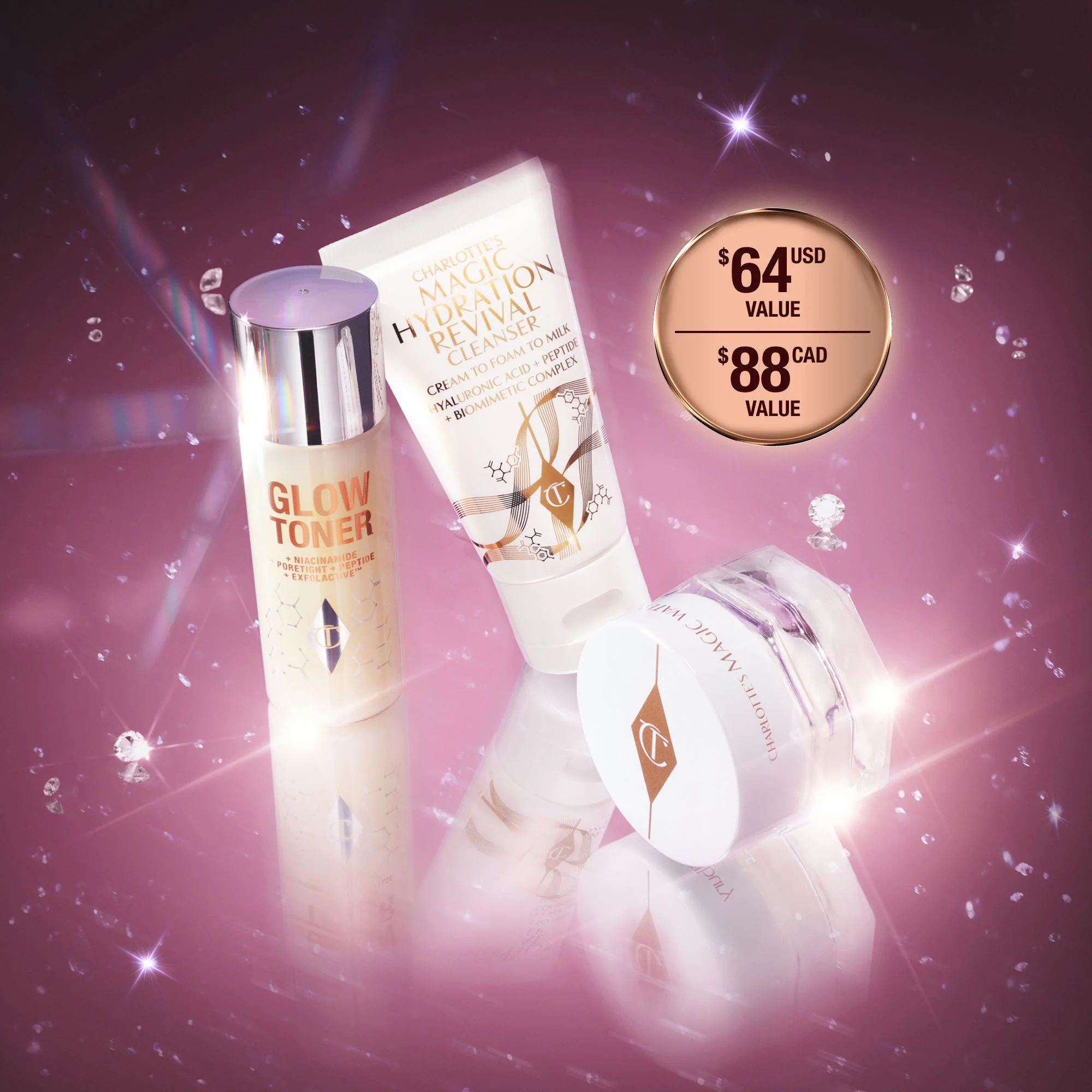 Charlotte's Hydration Revival Skincare Discovery Set (Limited Edition)